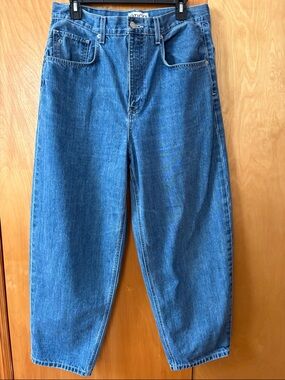 Etica high rise barrel jeans size 30